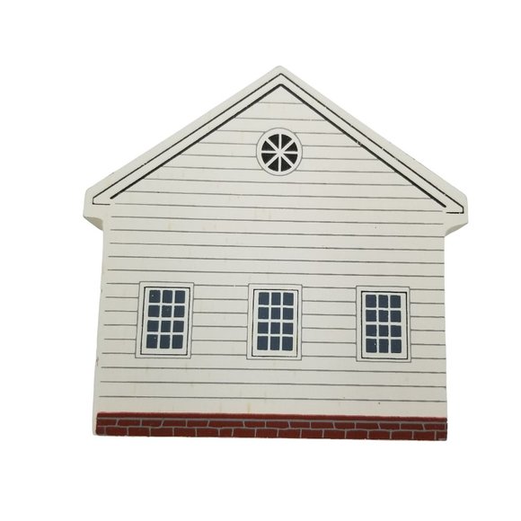 Cat's Meow Village Brown School 1991 Ohio Amish Series - Picture 2 of 8